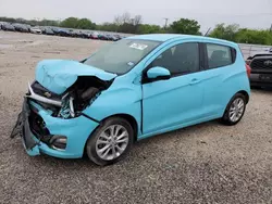 Salvage cars for sale at San Antonio, TX auction: 2021 Chevrolet Spark 1LT