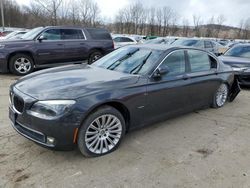 Salvage cars for sale from Copart Marlboro, NY: 2010 BMW 750 LI Xdrive