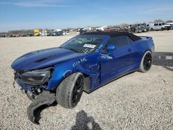 Salvage cars for sale at Wichita, KS auction: 2017 Chevrolet Camaro SS