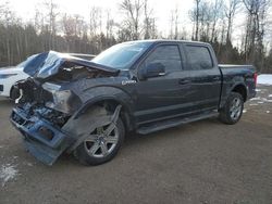 Salvage cars for sale from Copart Bowmanville, ON: 2018 Ford F150 Supercrew