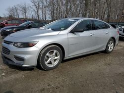 Salvage cars for sale from Copart Candia, NH: 2017 Chevrolet Malibu LS