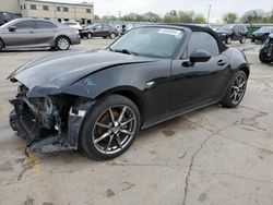 Salvage cars for sale at Wilmer, TX auction: 2016 Mazda MX-5 Miata Grand Touring