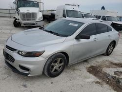 Salvage cars for sale from Copart Walton, KY: 2016 Chevrolet Malibu LS