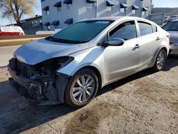 KIA Forte EX salvage cars for sale: 2014 KIA Forte EX