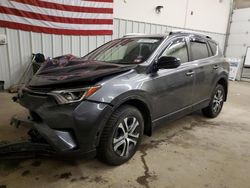 Salvage cars for sale at Candia, NH auction: 2018 Toyota Rav4 LE