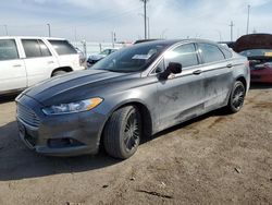 Salvage cars for sale at Greenwood, NE auction: 2016 Ford Fusion SE