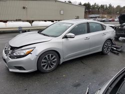Salvage cars for sale from Copart Exeter, RI: 2017 Nissan Altima 2.5