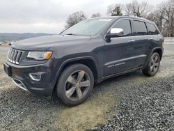 Jeep Grand Cherokee salvage cars for sale: 2014 Jeep Grand Cherokee Overland