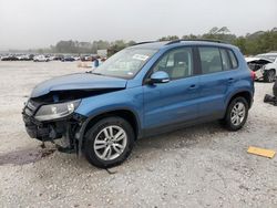 Salvage cars for sale at Houston, TX auction: 2017 Volkswagen Tiguan S