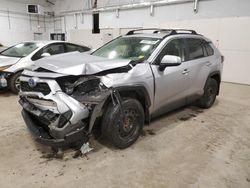Salvage cars for sale at Center Rutland, VT auction: 2021 Toyota Rav4 LE