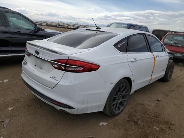 2018 Ford Fusion SE Hybrid