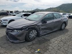 Salvage cars for sale at Colton, CA auction: 2020 Toyota Camry LE