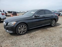 Mercedes-Benz C-Class salvage cars for sale: 2015 Mercedes-Benz C 300 4matic