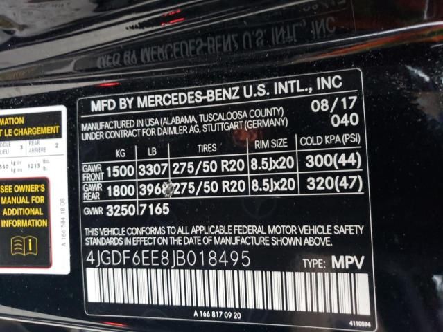 2018 Mercedes-Benz GLS 450 4matic