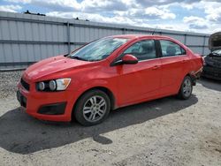 Salvage cars for sale from Copart Fredericksburg, VA: 2014 Chevrolet Sonic LT