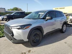 Vehiculos salvage en venta de Copart Orlando, FL: 2022 Toyota Corolla Cross L