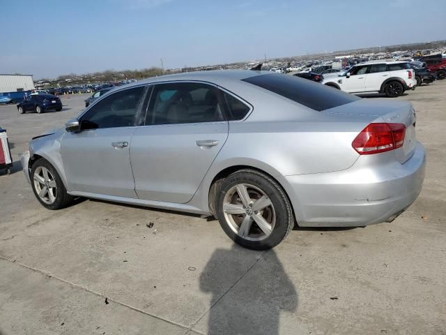 2012 Volkswagen Passat SE