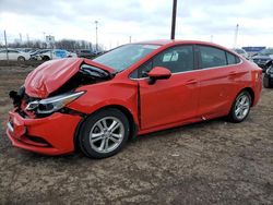 Vehiculos salvage en venta de Copart Woodhaven, MI: 2017 Chevrolet Cruze LT