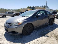 Honda Civic LX salvage cars for sale: 2012 Honda Civic LX