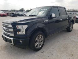 Salvage cars for sale at San Antonio, TX auction: 2017 Ford F150 Supercrew