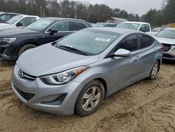 Salvage cars for sale at North Billerica, MA auction: 2015 Hyundai Elantra SE