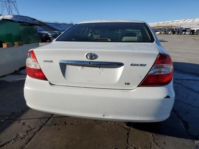 2002 Toyota Camry LE