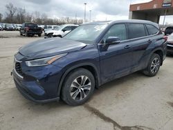 Salvage cars for sale at Fort Wayne, IN auction: 2021 Toyota Highlander XLE