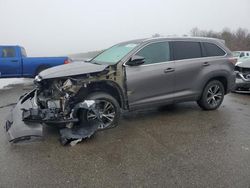 Salvage cars for sale at Brookhaven, NY auction: 2016 Toyota Highlander XLE