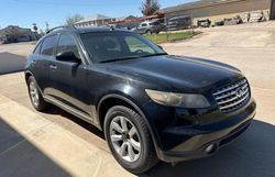 Salvage cars for sale at Oklahoma City, OK auction: 2003 Infiniti FX35
