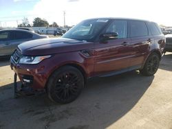 Land Rover Range Rover salvage cars for sale: 2015 Land Rover Range Rover Sport SC