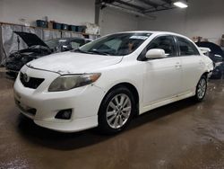 Toyota salvage cars for sale: 2010 Toyota Corolla Base