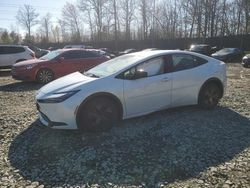 Salvage cars for sale at Waldorf, MD auction: 2023 Toyota Prius Prime SE