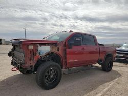 Salvage cars for sale from Copart Andrews, TX: 2021 GMC Sierra K2500 AT4