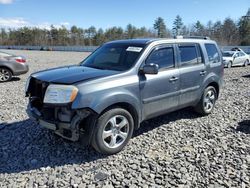 Salvage cars for sale at Windham, ME auction: 2012 Honda Pilot EXL