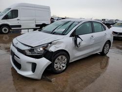 KIA Rio salvage cars for sale: 2018 KIA Rio LX