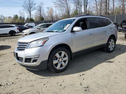 Chevrolet salvage cars for sale: 2017 Chevrolet Traverse LT