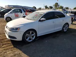 Salvage cars for sale at San Diego, CA auction: 2013 Volkswagen Jetta SE