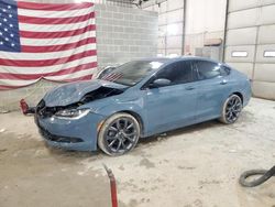 Salvage cars for sale at Columbia, MO auction: 2015 Chrysler 200 S