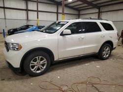 Dodge Durango salvage cars for sale: 2012 Dodge Durango SXT