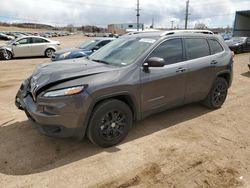 Salvage cars for sale from Copart Colorado Springs, CO: 2018 Jeep Cherokee Latitude Plus