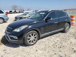 Salvage cars for sale at Haslet, TX auction: 2017 Infiniti QX50
