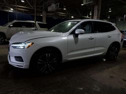 Salvage cars for sale at Woodhaven, MI auction: 2021 Volvo XC60 T5 Momentum