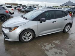 Salvage cars for sale at Grand Prairie, TX auction: 2022 Toyota Corolla SE