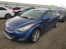 Salvage cars for sale from Copart Woodburn, OR: 2013 Hyundai Elantra GLS