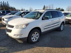 Salvage cars for sale from Copart Bowmanville, ON: 2011 Chevrolet Traverse LS