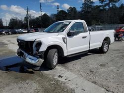 Salvage cars for sale at Savannah, GA auction: 2021 Ford F150