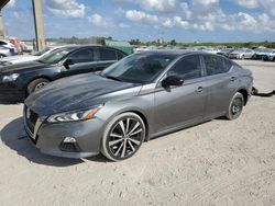 Salvage cars for sale at West Palm Beach, FL auction: 2019 Nissan Altima SR