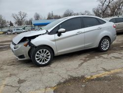 Salvage cars for sale at Wichita, KS auction: 2014 Ford Fiesta SE