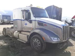 Salvage trucks for sale at Colton, CA auction: 2014 Peterbilt 579