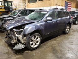 Salvage cars for sale at Anchorage, AK auction: 2014 Subaru Outback 2.5I Premium